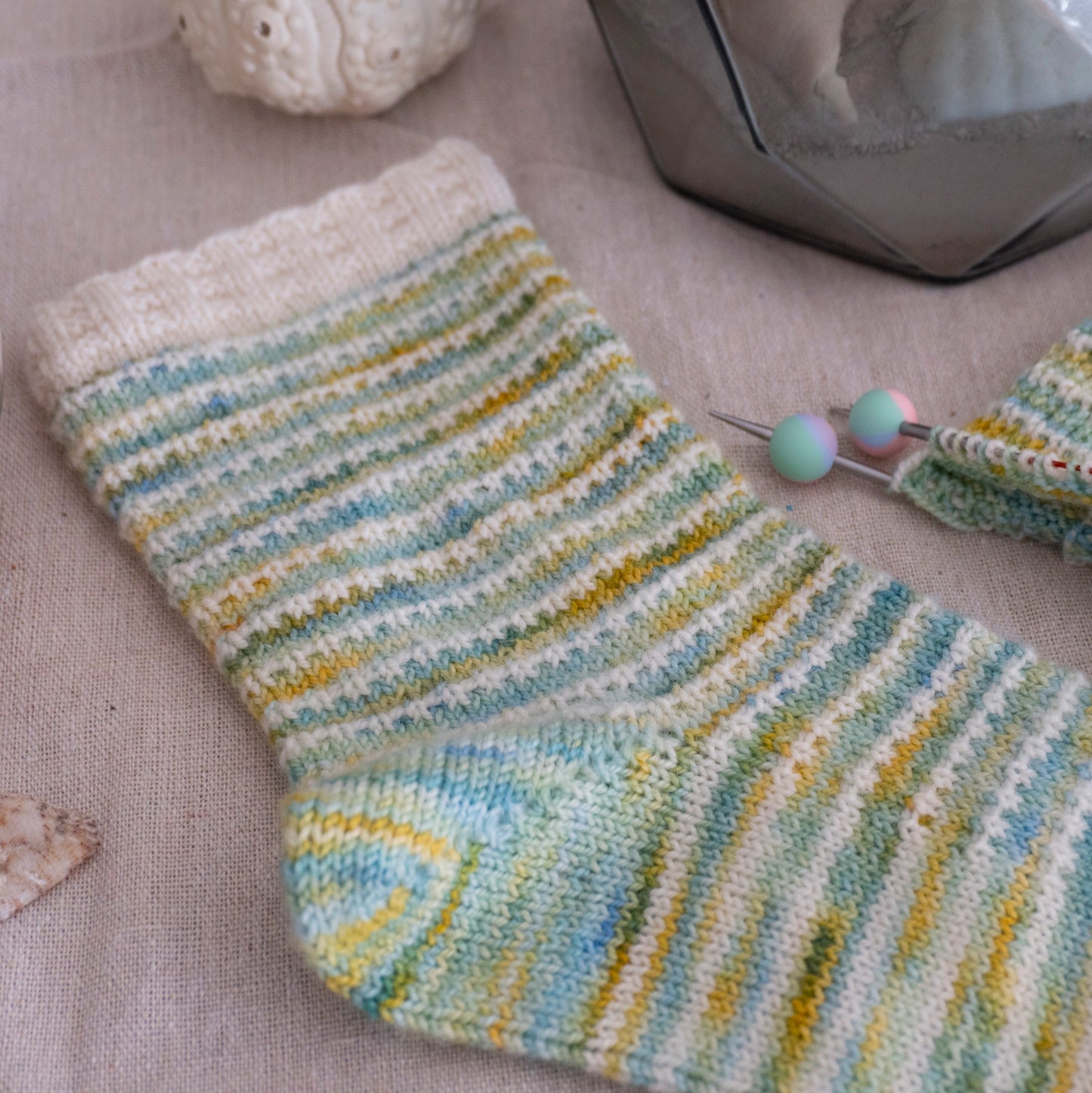 Waves & Sand Socks