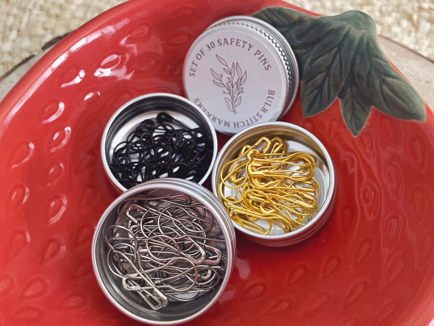 Bulb Stitch Marker Set