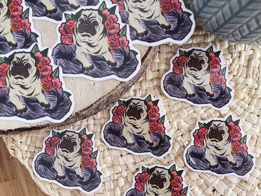 Dogs & Yarn is all I need Sticker