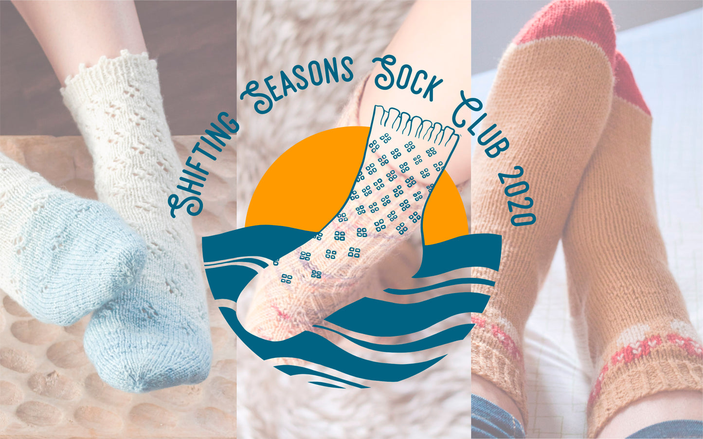 Shifting Seasons Sock Club 2020 - Colección completa