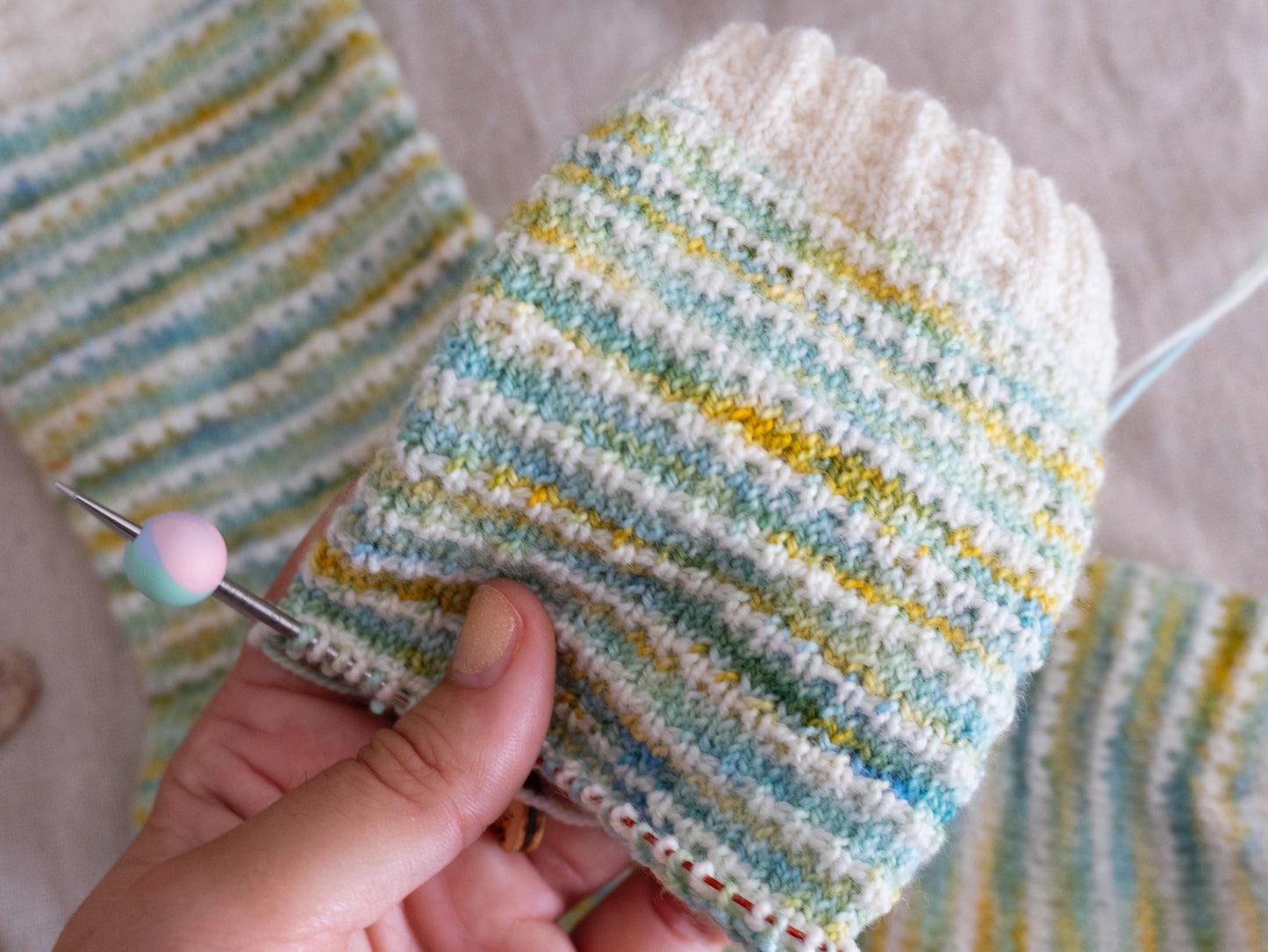 Waves & Sand Socks