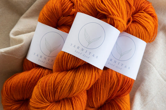 Roasted Carrots / Regia Sock Yarn