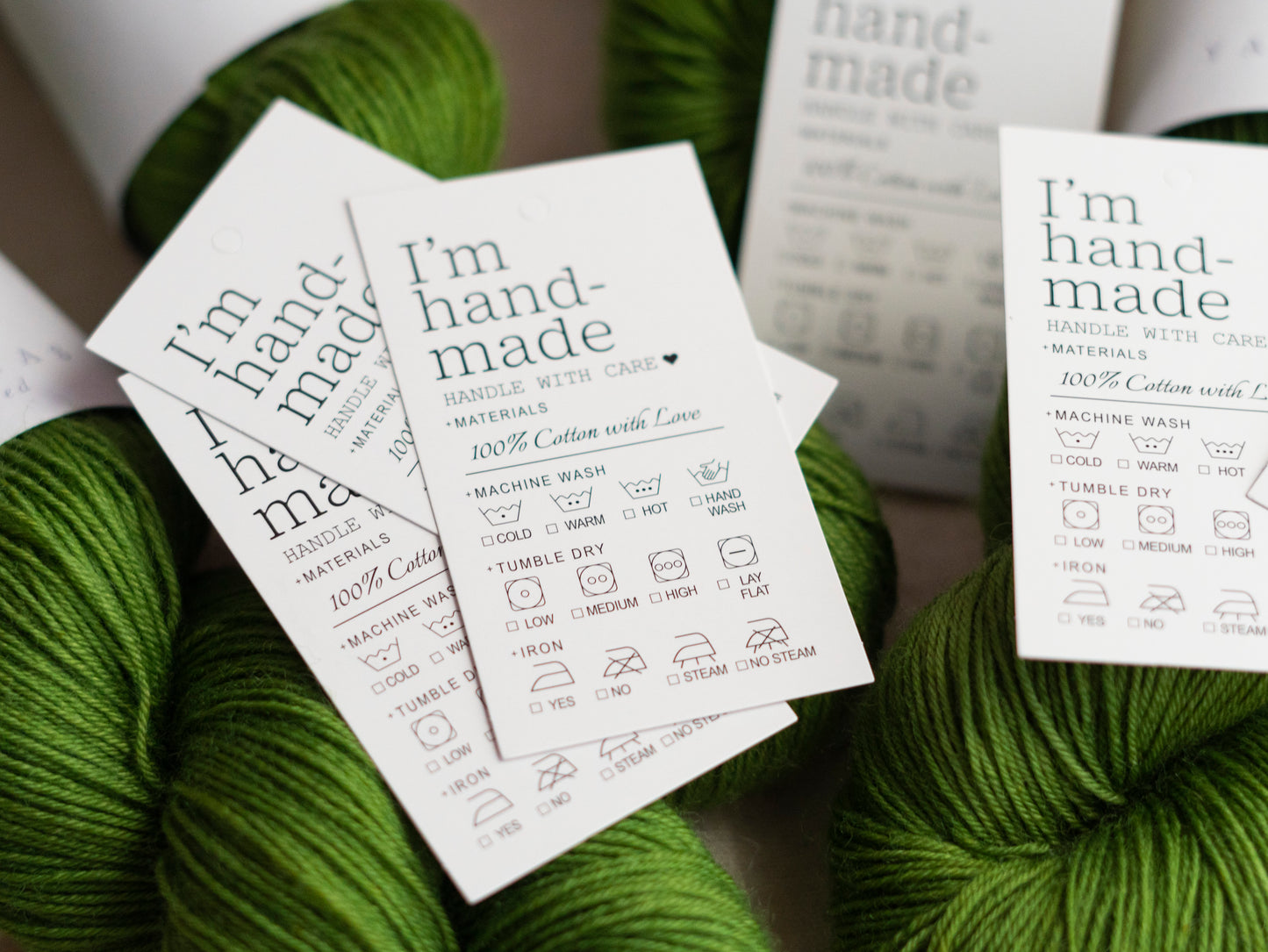 Etiquetas de cuidado de proyectos