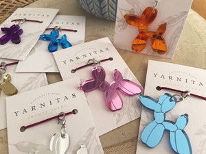 Small Balloon Dog Progress Keeper Stitch Marker