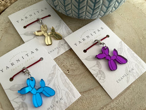 Small Balloon Dog Progress Keeper Stitch Marker