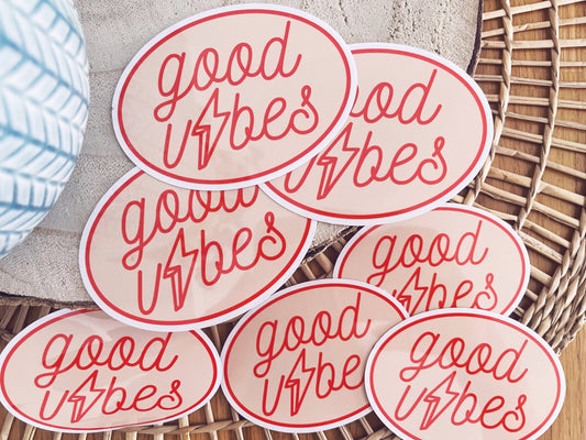 Good Vibes Sticker